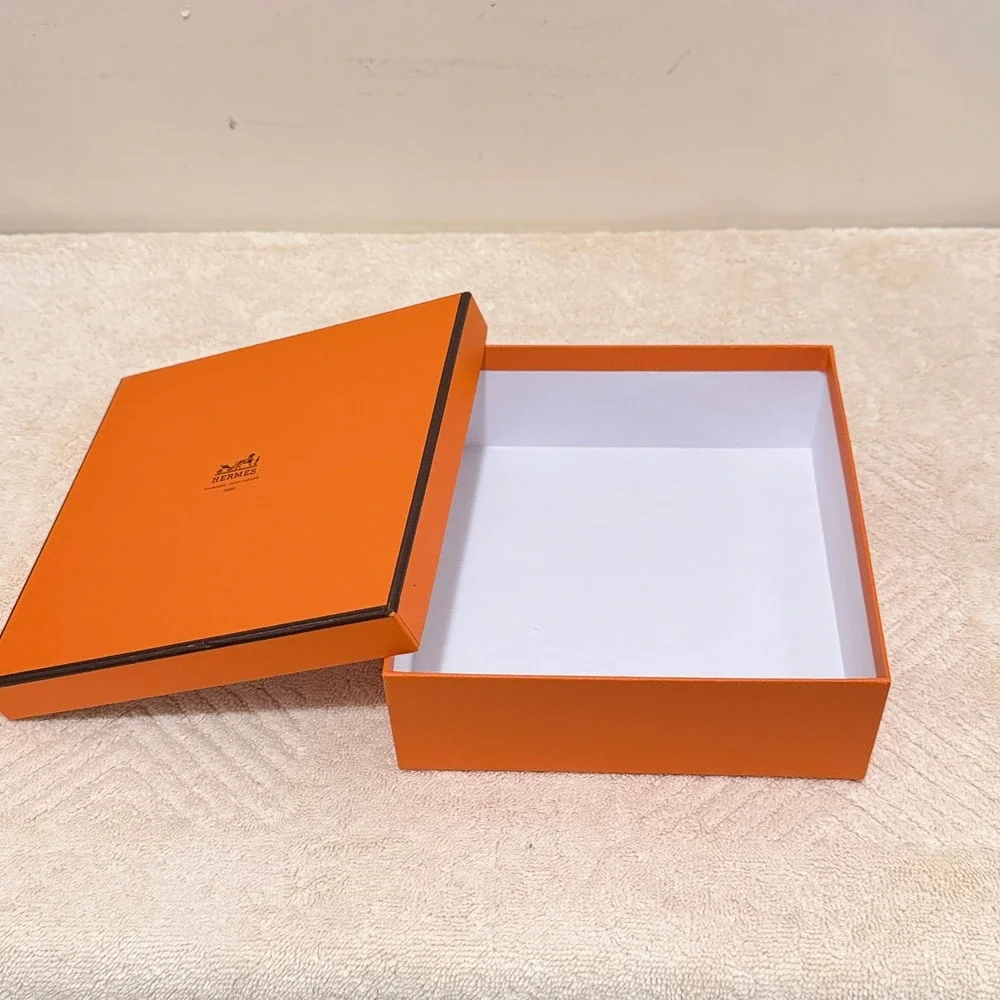 Hermès Paris Orange Empty Gift Box 7